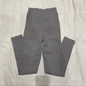 FOREVER21 Houndstooth Super Skinny Pants